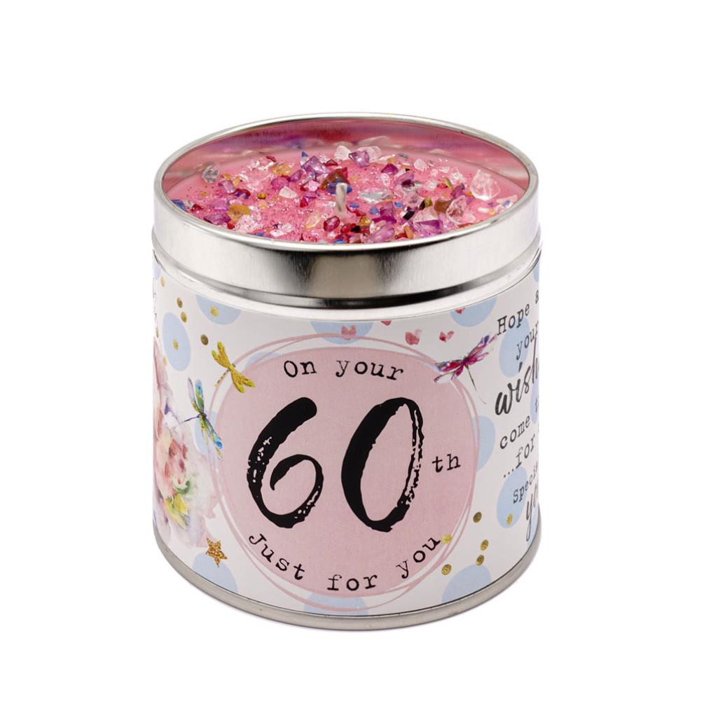 Best Kept Secrets 60th Birthday Tin Candle £8.99